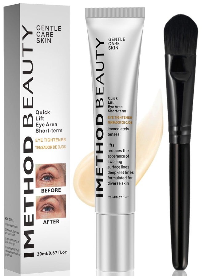 iMethod Perfection Eye Tightener - Temporary Eye Tightener Cream, Under Eye Cream Reduces Dark Circles & Puffiness, Instant Firming Formula for Fine Lines & Wrinkles, 20ml - Image 1